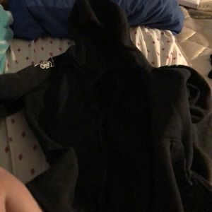 🥜Swiss athletics black jacket